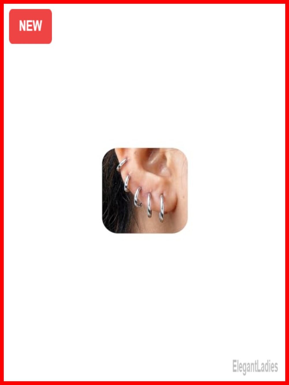Small Gold Plated Huggie Hoop Earrings Set Stackable for Women